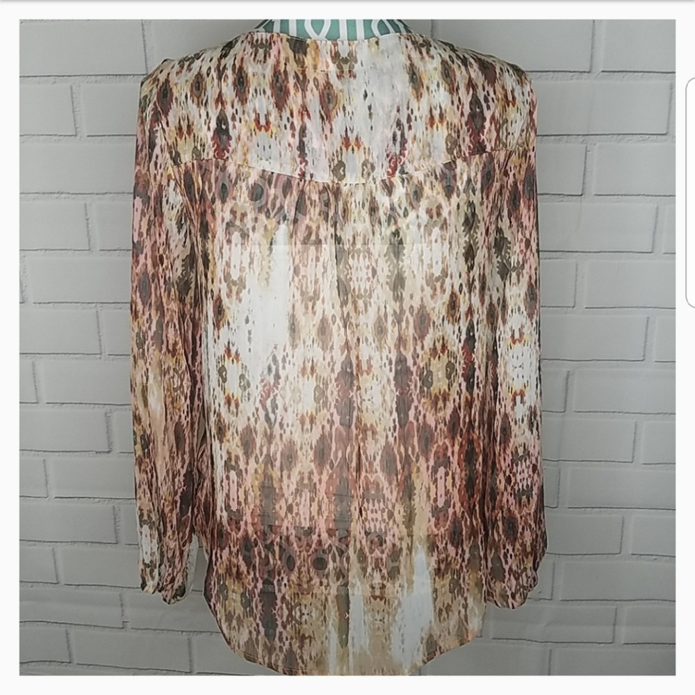 JESSICA SIMPSON | SHEER BLOUSE - Picture 2 of 3